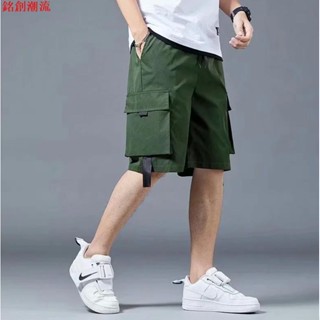 工裝短褲 美式復古短褲 五分褲 日系潮牌側口袋工作短褲 軍事風格 休閒短褲 機能MCXD11銘創店