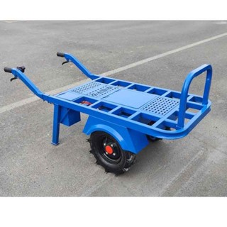 工廠直銷價 電動手推車 農用雙輪獨輪果園運輸車 爬坡手推電動二輪手推車
