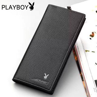 【買一送一】playboy 花花公子錢包 真皮男士錢包 學生青年錢夾 皮夾 真皮短夾 零錢包 長款錢包 花花公子皮帶