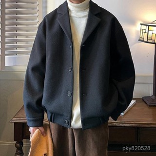 免運【Do·To】外套男大尺碼外套 冬季外套 外套上衣男 加大外套 男生外套毛呢大衣加厚外套男冬季大碼300斤美式複古