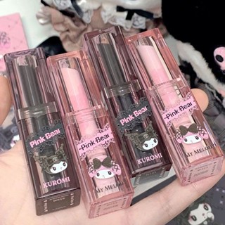 pinkbear皮可熊庫洛米美樂蒂限定口紅唇釉禮盒九色眼影酷洛米唇泥【小筆精品】