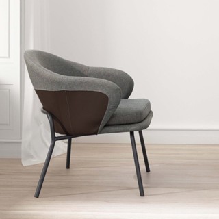 obis 椅子 餐椅 布爾文休閒椅（灰）