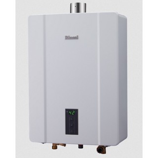 【林內含基本安裝延長保固三年】16L強排熱水器 RUA-C1600WF 數位恆溫強制排氣瓦斯熱水器 1600wf