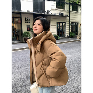 白靈兒羽絨服女冬季2024年新款小個子短款加厚白鴨絨高階爆款外套