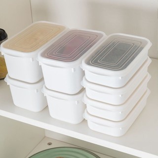 保鮮盒 日式保鮮盒凍肉收納盒食物便當盒冰箱食品級可微波冷藏飯盒米飯盒