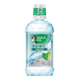 好來(黑人) 清新薄荷漱口水(無酒精) 500ml【躍獅線上】