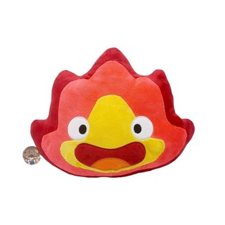 ✿動漫周邊 卡西法 霍爾的移動城堡 跨境新品Calcifer plush 卡西法火噁魔公仔玩偶抱枕毛絨玩具