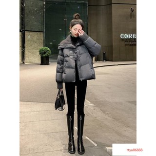 【唯家】短款針織羽絨服女2024冬季新款韓版0白鴨絨設計感小個子高階外套