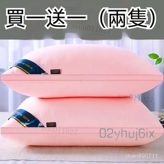 臺灣出貨 【到手一對】日本可水洗枕芯 羽絲絨枕頭 透氣舒適 呵護頸椎 五星級酒店成人家用枕頭 名宿飯店枕頭 枕芯護頸枕