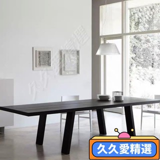 【現貨】現代簡約客廳全實木大書桌工作臺傢用閱讀洽談桌學習桌長桌辦公桌JJAJ