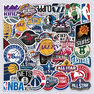 🚀臺灣出貨🚀【新品上架】50張NBA個性卡通籃球體育週邊創意裝飾手機滑闆行李箱diy貼紙防水