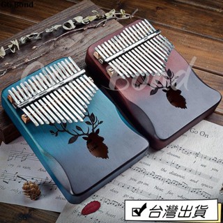 🔔臺灣熱銷🔔拇指琴卡林巴琴17音初學者手指鋼琴kalimba便攜式 卡琳巴姆指抖音