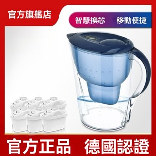 特價熱賣🔥家用濾水壺 3.5L大容量送濾芯 適用BRITA活性炭濾水器過濾壺 德國原廠同款 淨水壺飲水壺淨水器0E26