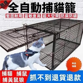 捕貓籠 抓貓籠 大號抓貓籠 補貓神器 誘捕籠 尋貓籠 捉貓籠子 多功能貓籠 全自動補貓TNR 救援 貓 狗 捕鼠 誘貓籠