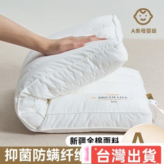 【臺灣出貨】優選推薦 枕頭 民宿枕 枕芯 助眠枕 可水洗 釋壓枕 透氣枕頭 記憶枕 護頸枕 宿舍枕頭新款枕頭枕芯一對純棉