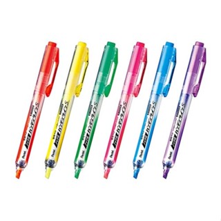 PENTEL 飛龍 SXNS15 自動螢光筆 按壓式 螢光筆 芯可替換 6色【金玉堂文具】