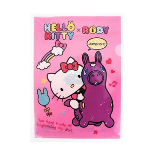 【福利品出清】三麗鷗 Hello Kitty 凱蒂貓 L檔案夾 資料夾 收納【金玉堂文具】