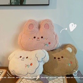 可愛抱枕✨ 靠腰枕 網紅ins風抱枕修勾靠枕靠包兔子沙發毛絨靠墊小白狗圓形床頭飄窗 午安枕 貓玩偶 小抱枕 玩偶