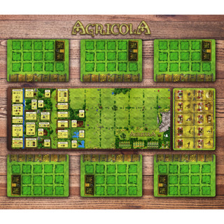 【安妮桌遊】農場主桌遊牌墊 新版農場主 Agricola playmat