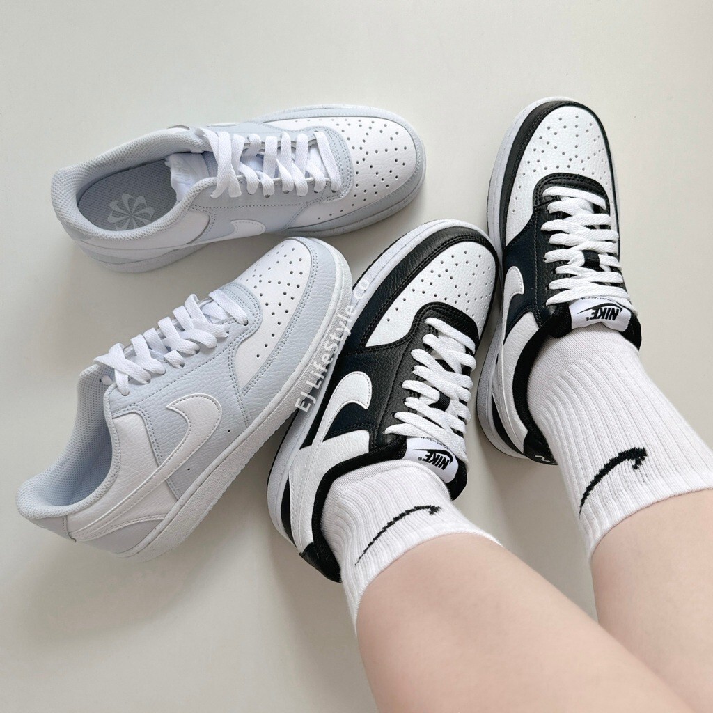 （日本代購）NIKE COURT VISION 淺藍 灰白 DH3158-004 熊貓 DH3158-003 女鞋