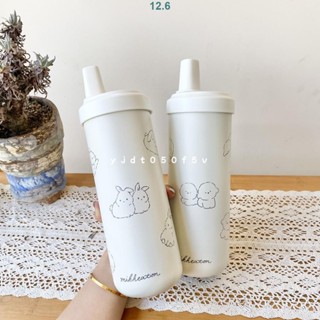 可愛創意保溫杯 環保不銹鋼水杯 防漏保溫杯 保溫瓶 大象杯保溫瓶 水杯水壺 吸管杯 304不鏽鋼保溫杯 水壺750ml