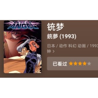 絕版卡通 銃夢（1993）OVA經典 兩部 影片 DVD
