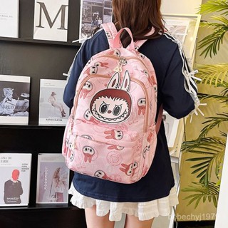🔥臺灣出貨🔥新款✨兒童書包 卡通拉布布 女孩 戶外雙肩包 男女童 國小學生揹包 輕便出遊 兒童揹包 labubu揹包
