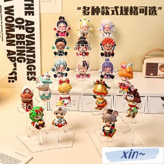 公仔展示架 公仔收納架 娃娃展示架 盲盒多層階梯展示架 透明手辦展示架 亞克力公仔泡泡瑪特展示架 模型展示架