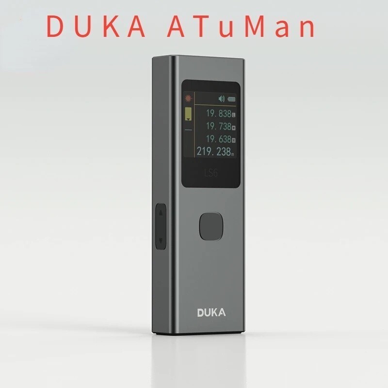 Duka ATuMan LS6 激光測距儀便攜式可充電激光線標記工具 40m 迷你距離角度計測量工具