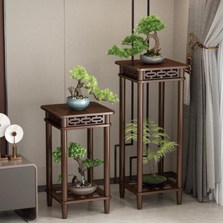 實木花架 植物架 盆栽架 裝飾架 藝品架 花瓶架 財位桌 花臺 四方花臺 花臺櫃 花架 花盆擺