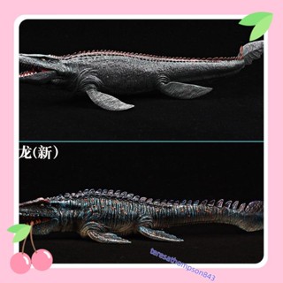 模擬恐龍玩具實心滄龍模型 侏羅紀蛇頸龍海王龍 兒童男女孩早教認知擺件禮物teresathompson843