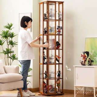 免運旋轉手辦展示櫃亞剋力展示架陳列櫃子非玻璃模型玩具煙櫃貨架置物櫃 收納櫃 手辦櫃 公仔展示盒 展示收納