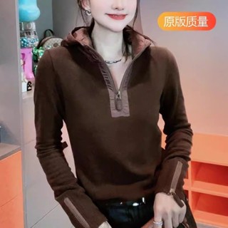 連帽長袖打底衫短衛衣外套女士秋冬季新款小個子減齡上衣套頭 帽t 大學 大學帽t 大學t長袖 女生大學t 韓版大學t