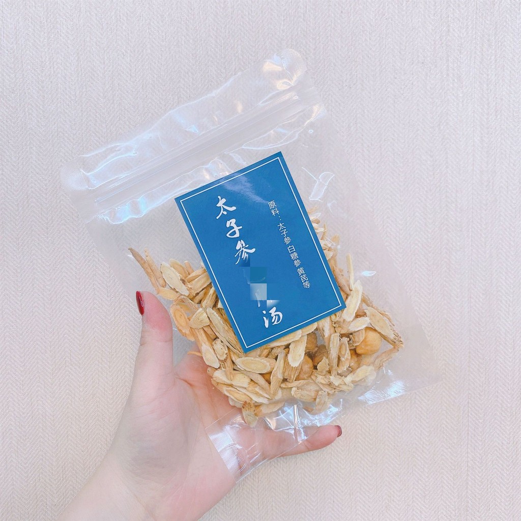 太子蔘湯包小孩不愛喫飯黃芪無花果白糖虎乳湯包