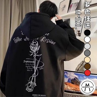 【M世代】帽T 連帽上衣 大學T 衛衣 長袖上衣 袋鼠兜口袋 男女情侶百搭 情侶裝 大尺碼 男裝 BHLL270