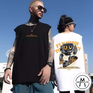 【M世代】M-5XL 無袖背心男 夏季寬鬆 情侶背心 背心男生 坎肩背心 男無袖t恤 運動男生上衣 ATDB2022