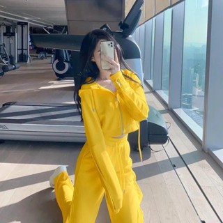 GALA衣櫥 網紅炸街時尚衛衣套裝女2025年洋氣減齡港風chic休閒運動服兩件套