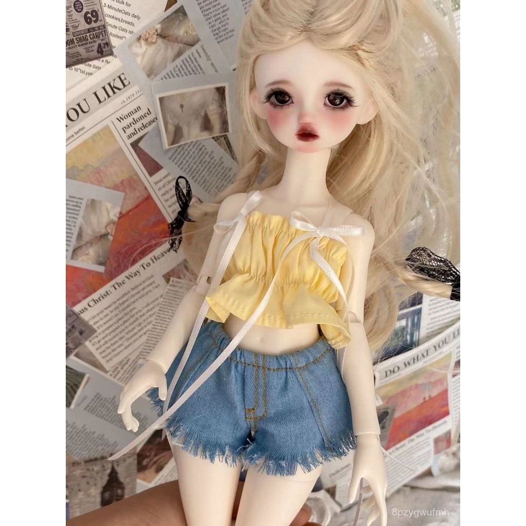 限時免運【BJD衣物/配件】【娃衣】5分 4分 3分bjd葉羅麗咪咪兔娃衣【半見糖霜】兩件套 LCKN