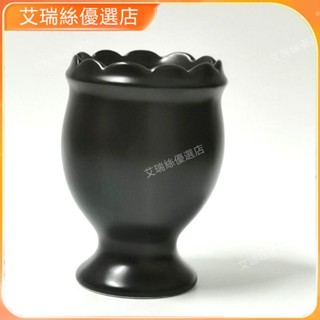 【臺灣出貨】蓮花口刮痧杯 陶瓷艾灸罐 家用溫灸罐 宮廷魔灸罐 雙層防燙艾灸盒 美容刮痧罐【艾瑞絲】