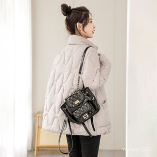 秦衣館 女裝 外套 潮流 保暖 時尚 韓款 新款羽絨棉中長款韓版立領棉服大碼加厚棉襖冬季保暖寬鬆棉衣外套 MQUL