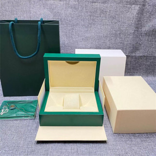 【店長推薦】 手錶收納盒 手錶殼 手錶收納 手錶架 手錶盒禮盒勞力手錶表盒子綠色包裝盒高檔收納盒頂級波浪紋包裝