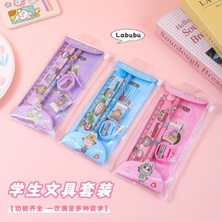 【桃園有貨】拉布布 labubu 庫洛米 大耳狗 庫洛米 鉛筆 橡皮擦 直尺 鉛筆蓋 削筆器 文具組 文具 文具用品