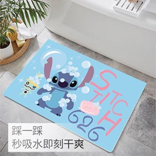 地墊 地毯🎀 史迪奇爬爬墊衛浴飄窗防滑腳墊玄關門墊臥室地墊廚房卡通地毯浴室 軟地墊 腳踏墊 防滑墊