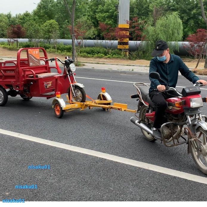 優選-摩托車拖車 電動車拖車 三輪車拖車二輪 不含運
