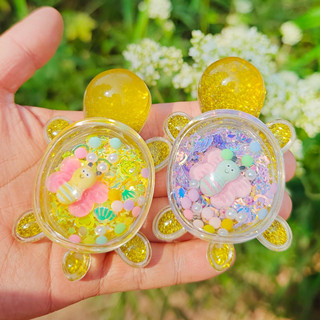 【新店福利價】好龜蜜鎏金款 diy 大號龜 8.6CM烏龜 對對碰流沙金龜 臺灣衕款玩具手工 流沙小烏龜 好龜蜜烏龜