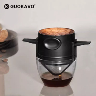 🔥臺灣出貨🔥小天使咖啡濾杯雙層304不銹鋼濾網漏鬥折疊外帶手衝咖啡泡茶神器 CRVW