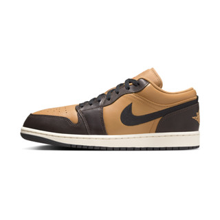 Nike Air Jordan 1 Low SE 男鞋 棕色 AJ1 一代 低筒 舒適 休閒鞋 HQ3603-201