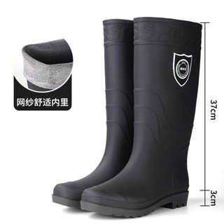 [桃園出貨]雨鞋 雨靴 防水鞋 勞保 特大男士 水鞋 女士 保暖 廚房 釣魚 防水 加絨 中筒 雨靴 高筒雨鞋 膠鞋