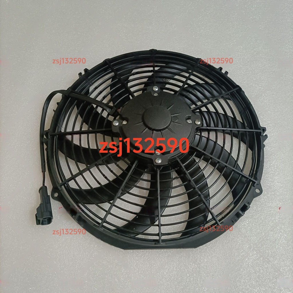 *特促新品#客車冷藏車豬苗車農機冷凝風機電子扇冷藏車冷機配件散熱器風扇