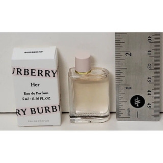 BURBERRY HER 女性淡香精 5ML 原裝 沾式 身體乳30ML
